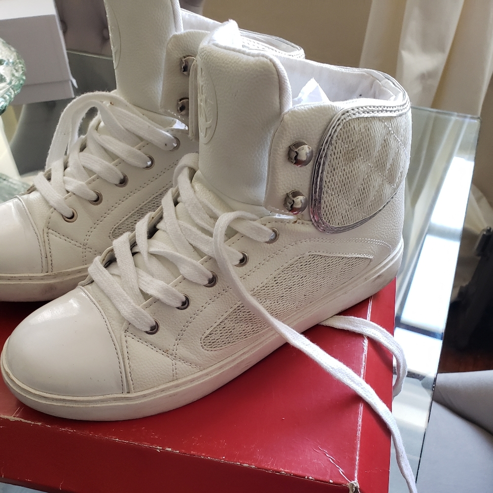 Guess White Multi LL sneakers
